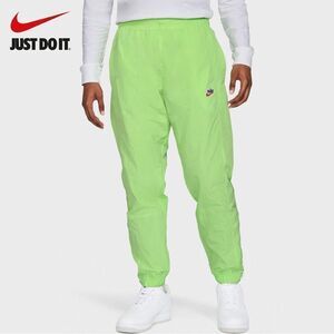 Men's Nike Pants Size XXL / 2XL Woven Windrunner Joggers Key Lime Trousers NEW